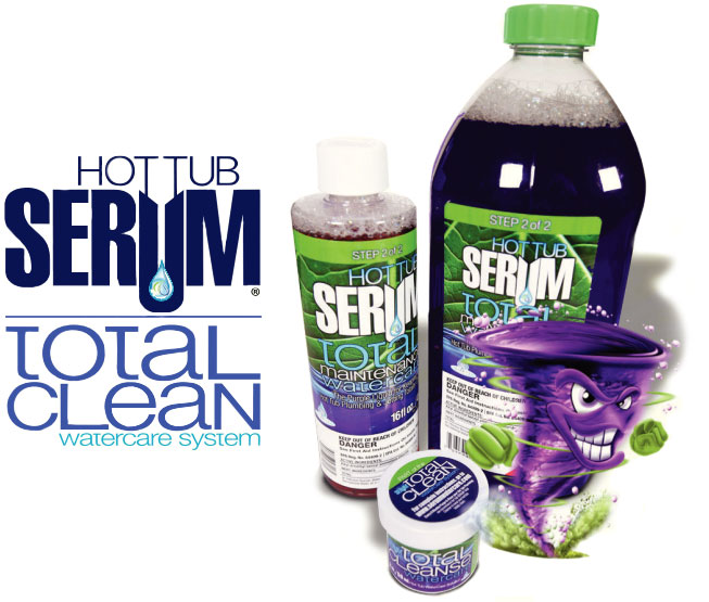 hot tub serum total clean